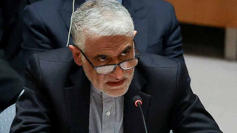 Iran's UN envoy says 1,332 Iranian civilians killed in war