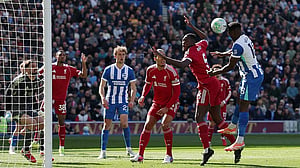 Welbeck double steers Brighton to 2-1 victory over Liverpool