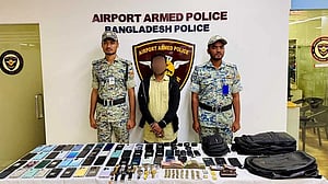 Airport police arrest Oggan Party ringleader at Hazrat Shahjalal