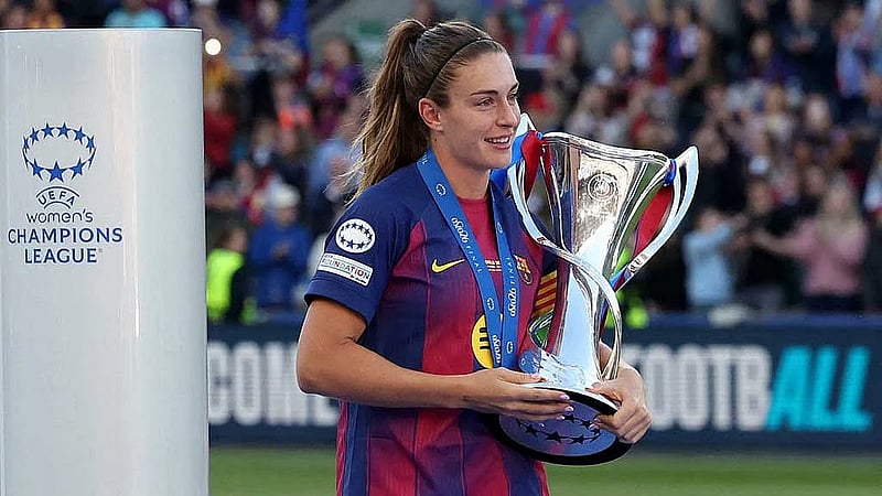 Putellas named Women's Champions League player of the season after Barcelona triumph
