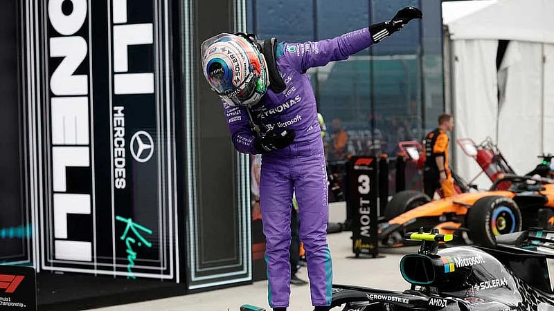 Antonelli takes third win a row for Mercedes to stretch F1 lead in Miami