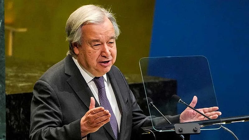 UN's Guterres says money owed by US is 'non-negotiable'