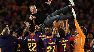 Barcelona reward Flick with contract extension after LaLiga triumph