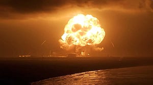 Blue Origin rocket explodes on launchpad in a setback for bid to catch Musk's SpaceX