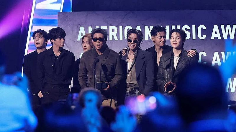 K-pop band BTS wins top American Music Awards honour for second time