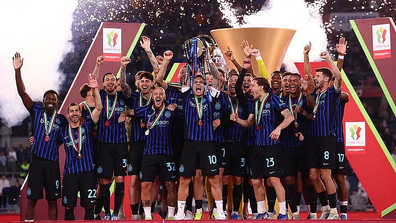 Inter ease past Lazio to win Coppa Italia and seal double