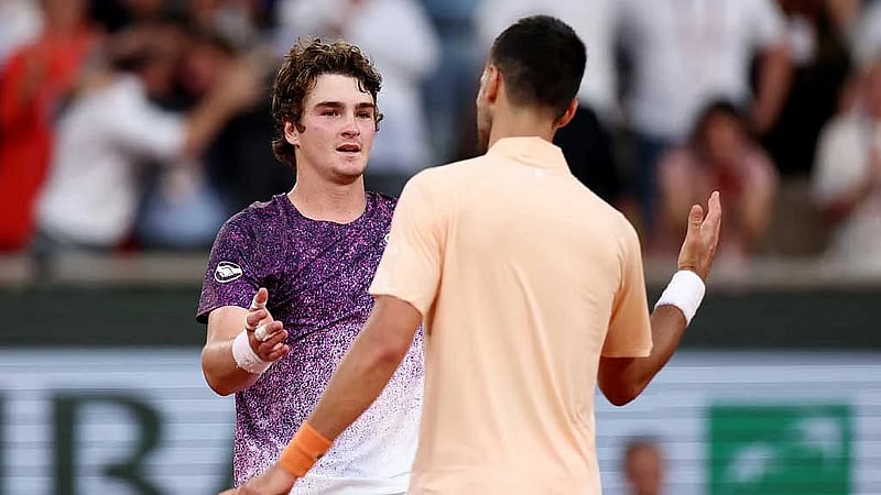 Teenager Fonseca tames Djokovic in French Open fourth round as shocks continue in Paris