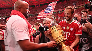 Kane hat-trick hands Bayern German Cup victory and domestic double