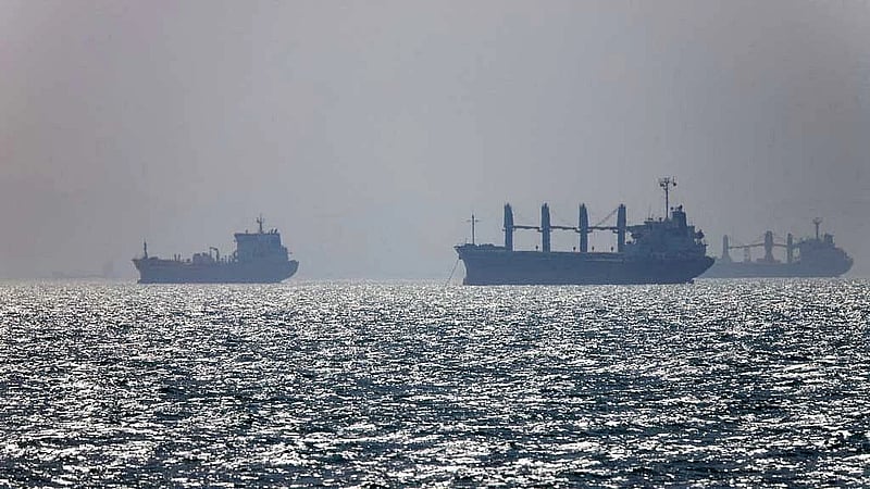 South Korean-operated vessel ablaze in Strait of Hormuz; Trump says Iran fired at ship