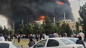 Eight dead in fire at shopping centre west of Tehran, Iranian media say