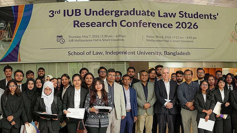 IUB hosts undergraduate law research conference