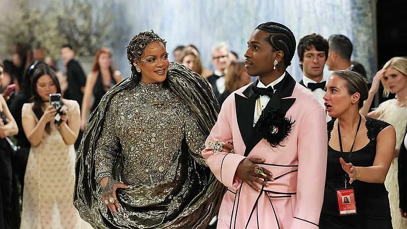 Stars arrive for Met Gala as protesters target Jeff Bezos