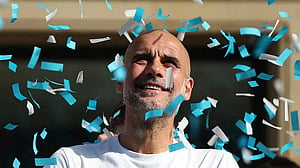 Guardiola farewell turns City parade into celebration tinged with heartache
