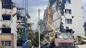 Putin accuses Ukraine of deadly attack on student residential hall, orders military to prepare options