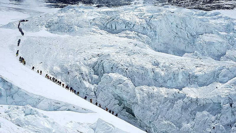 Record 274 climbers scale Mount Everest in a single day from Nepali side