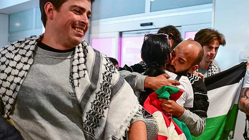 Protesters in Spain condemn police handling of Gaza flotilla activists