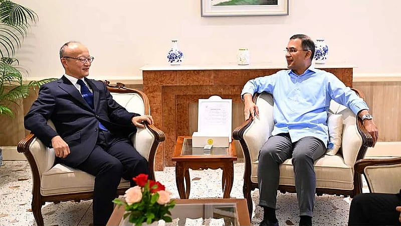 PM Tarique meets ADB delegation led by President Kanda