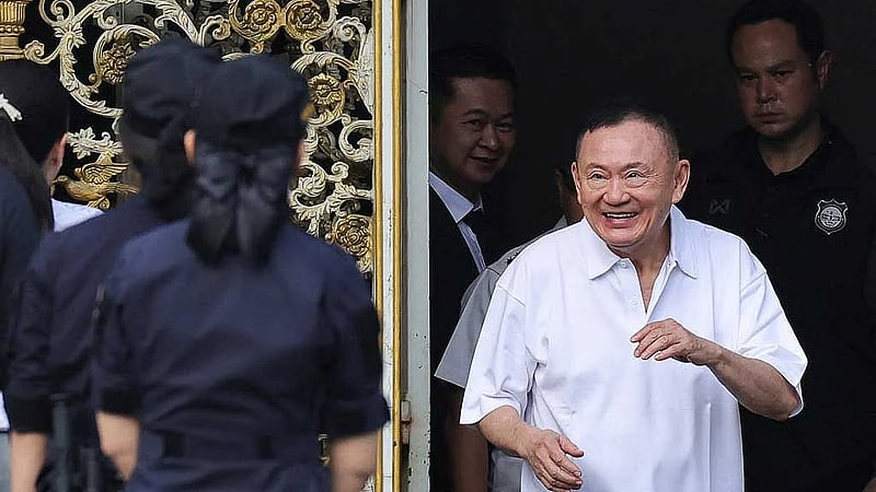 Thailand's former PM Thaksin freed from prison
