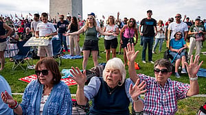 Trump-backed faith event features conservative Christians as critics decry blurring of church-state lines