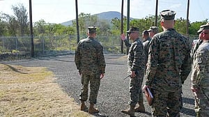 US general meets Cuban military officials at edge of Guantanamo Bay
