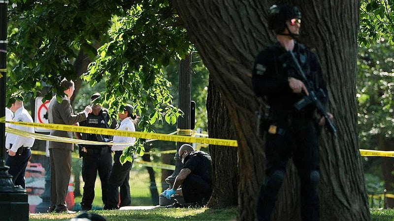 Secret Service says it exchanged gunfire with armed suspect near White House
