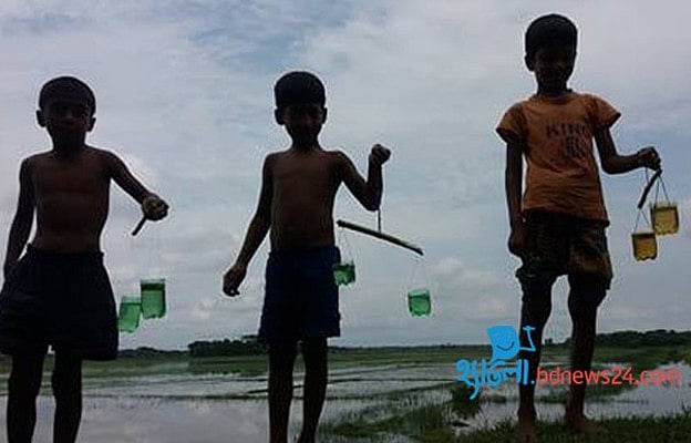 জলবায়ু পরিবর্তনে নানা ঝুঁকিতে শিশুরা
