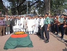 Nurul Islam buried
