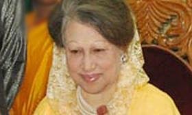 Khaleda reaches Delhi