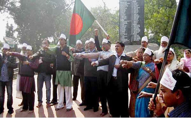 সাঈদীর ফাঁসির রায়ে পিরোজপুরে উল্লাস