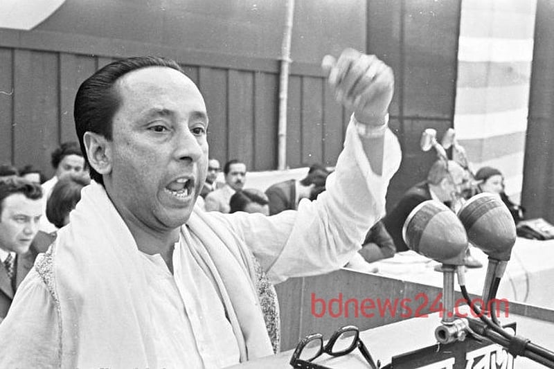 Young Zillur Rahman at a discussion programme.