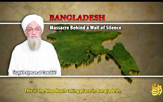 Al-Qaeda chief's 'intifada' call in Bangladesh