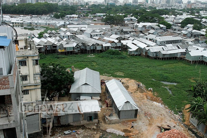 Number of slum dwellers in Bangladesh increases by 60.43 percent in 17 years