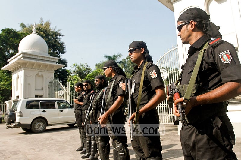 BGB deployed ahead of verdict, Nizami in Dhaka jail
