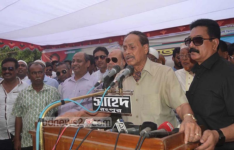 Ershad makes Raushon senior co-chairman of Jatiya Party