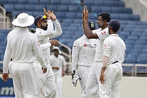 India in control after first day against Windies
