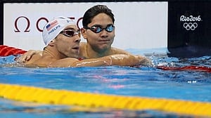 Schooling makes life harder for Phelps