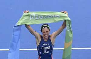 Jorgensen takes gold with perfect race