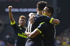 Arsenal beat Watford 3-1 to ease pressure on Wenger