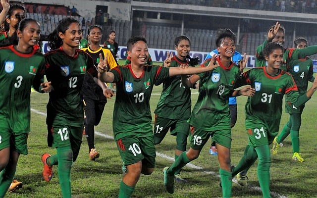 Bangladesh U16 girls crush UAE to stay unbeaten in AFC Women's Championship qualifiers