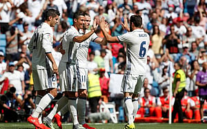 Ronaldo scores on return as Real equal club record