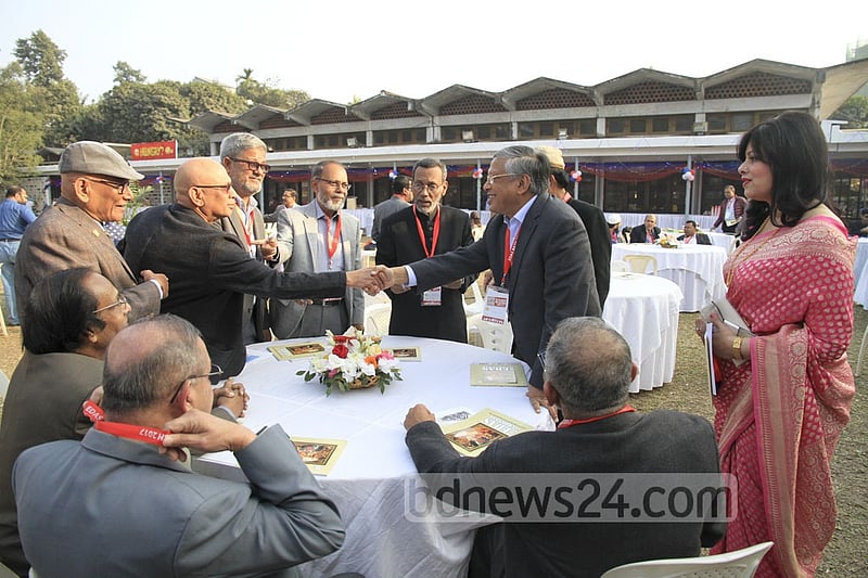 Former students of Dhaka University English Department had the opportunity to meet at the campus again in their annual get-together on Saturday.