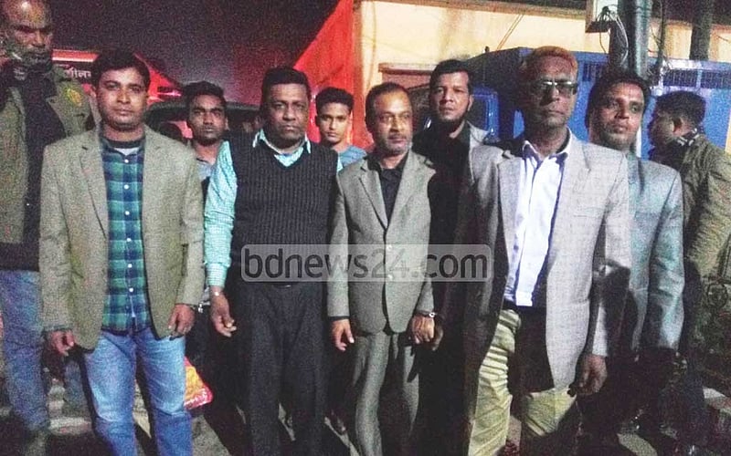 ভৈরবে গ্রেপ্তার বিএনপির ৮ নেতা-কর্মী কারাগারে