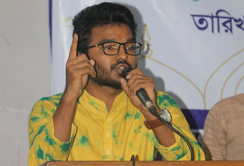 Job quota reform protest leader Faruk arrested in Dhaka