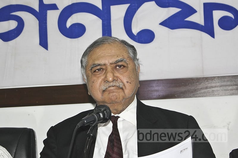 ‘Fielding ex-Jamaat people is stupid’: Dr Kamal Hossain tells Indian newspaper