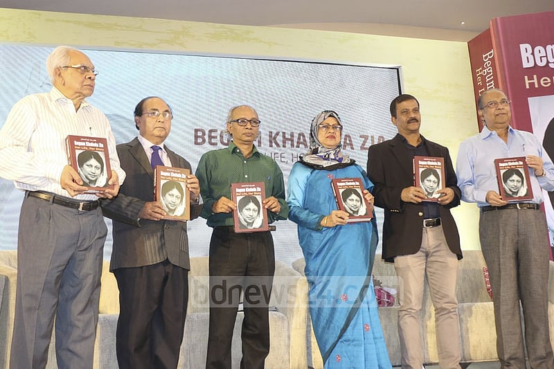 Book on former prime minister Khaleda Zia's life, story released 
