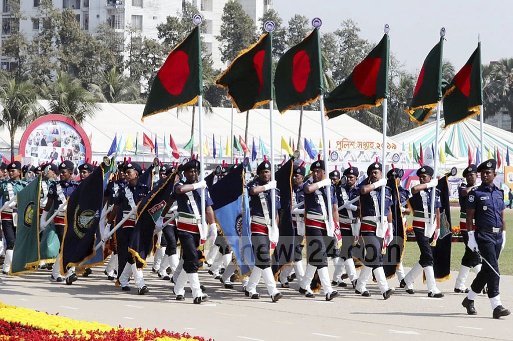 পুলিশ সপ্তাহ শুরু মঙ্গলবার, পদক পাচ্ছেন ১১৫ জন