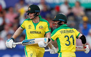 Warner returns from ban to star in Australia's opening win