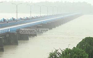 বিপৎসীমার উপরে উঠছে তিস্তার পানি