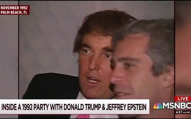 Video shows Trump and Epstein partying and commenting on women in 1992