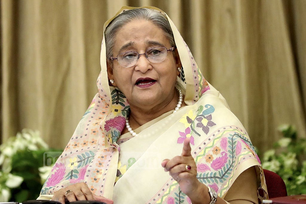 সংবাদ সম্মেলনে আসছেন প্রধানমন্ত্রী